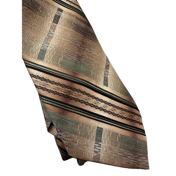 Vintage 60s Beau Brummell Polyester Necktie - Picture 3 of 4